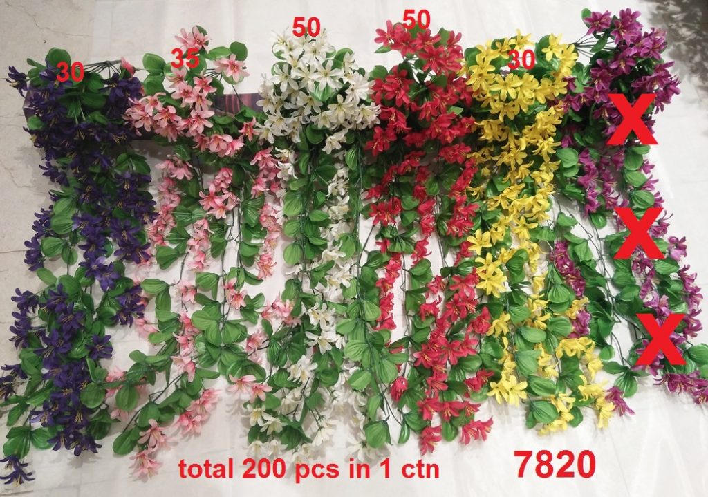 7820 Wholesale Artificial Flowers Cheapest fake flower wholesaler